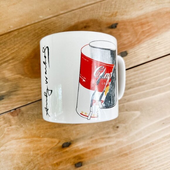 Andy Warhol Block POP Pepper Pot Soup Can Campbells Soup Coffee Mug NEW‎ - Picture 2 of 7